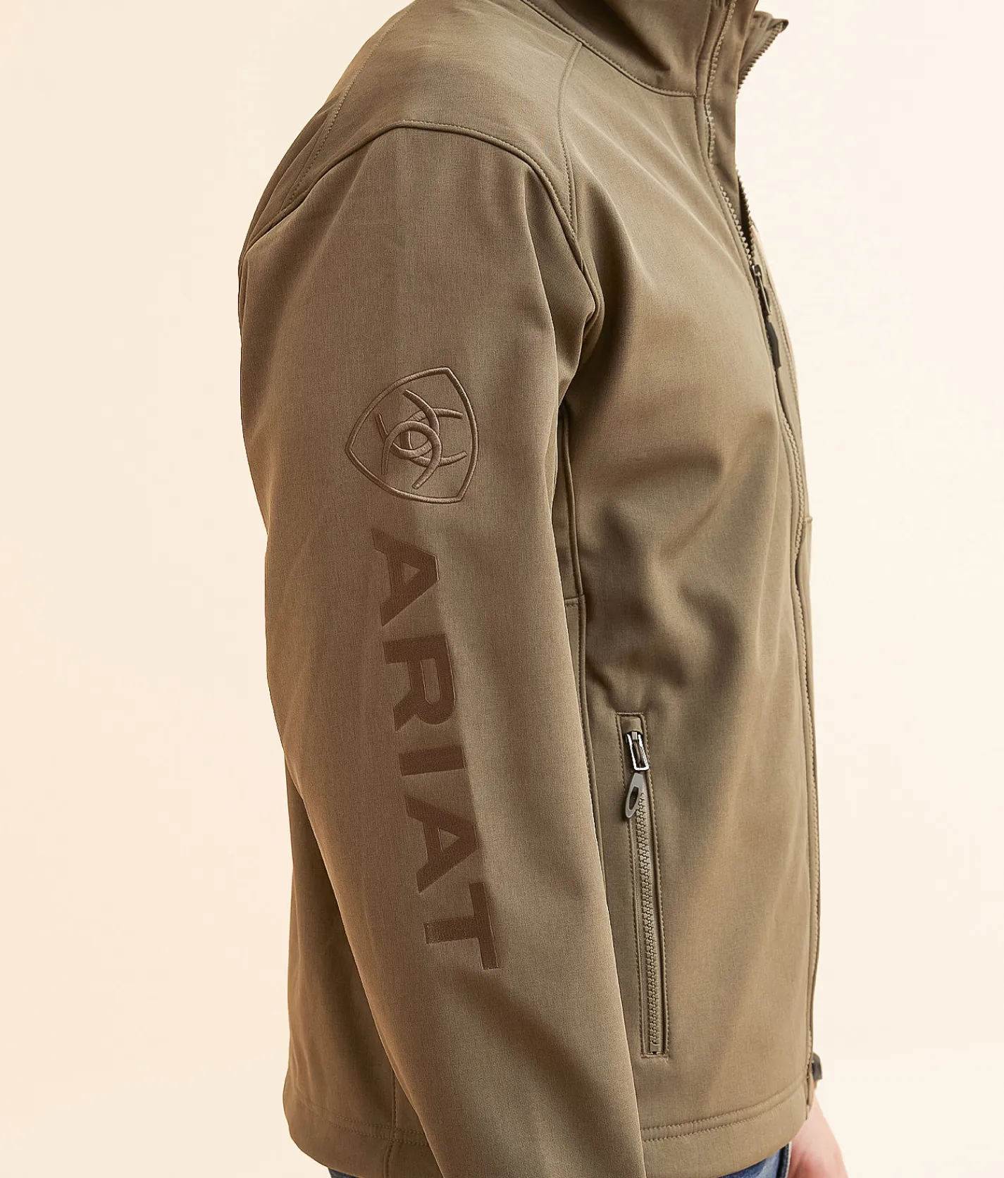 Ariat Logo 2.0 Softshell Jacket Crocodile Heather Discount