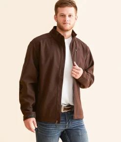 Ariat Logo 2.0 Softshell Jacket Coffee Bean Online