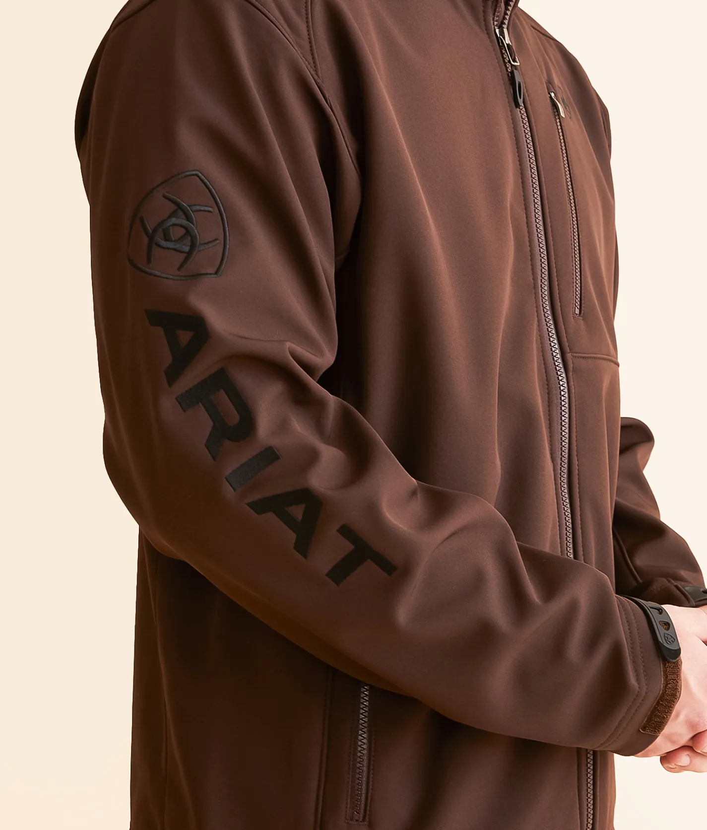Ariat Logo 2.0 Softshell Jacket Coffee Bean Online