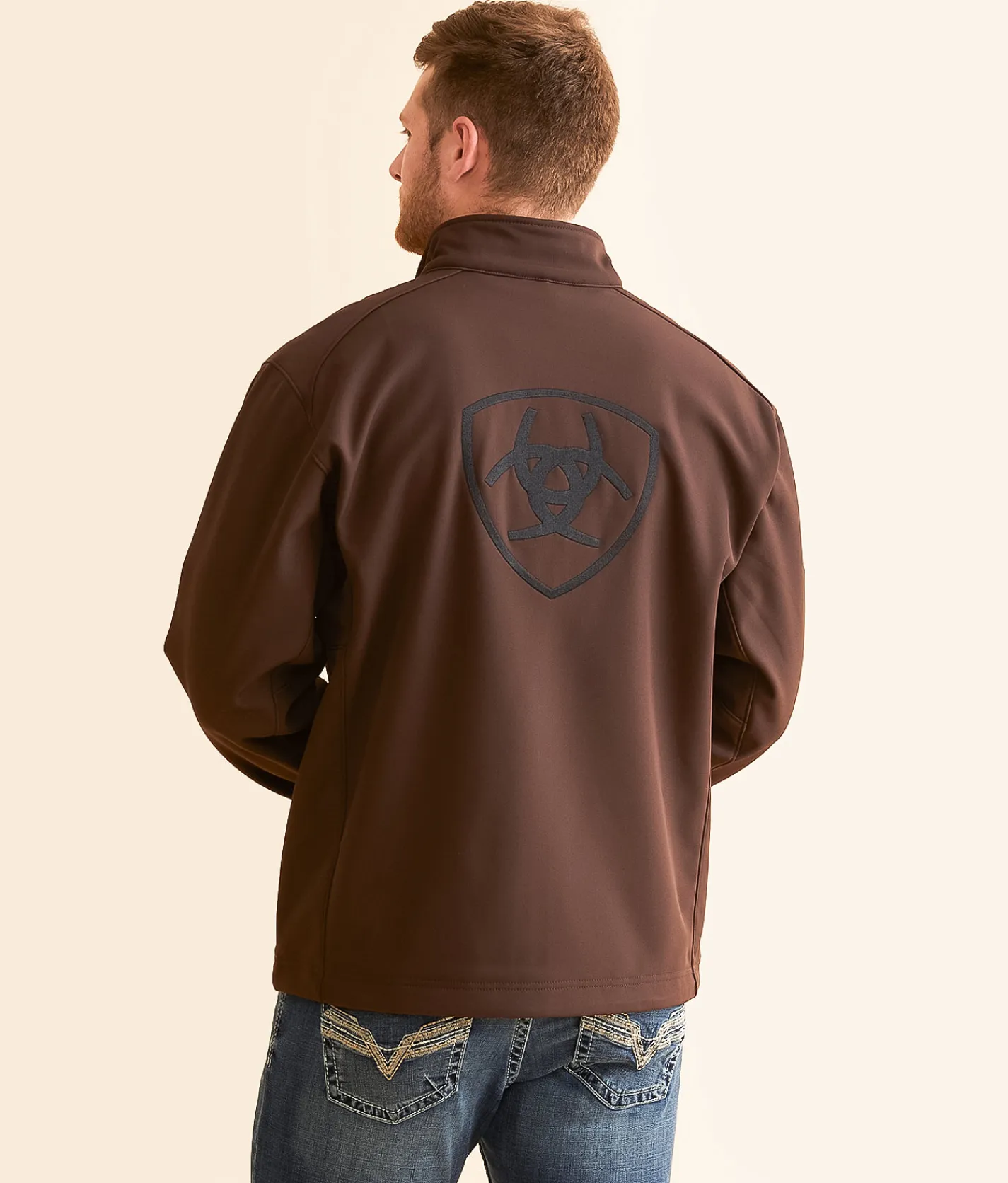 Ariat Logo 2.0 Softshell Jacket Coffee Bean Online