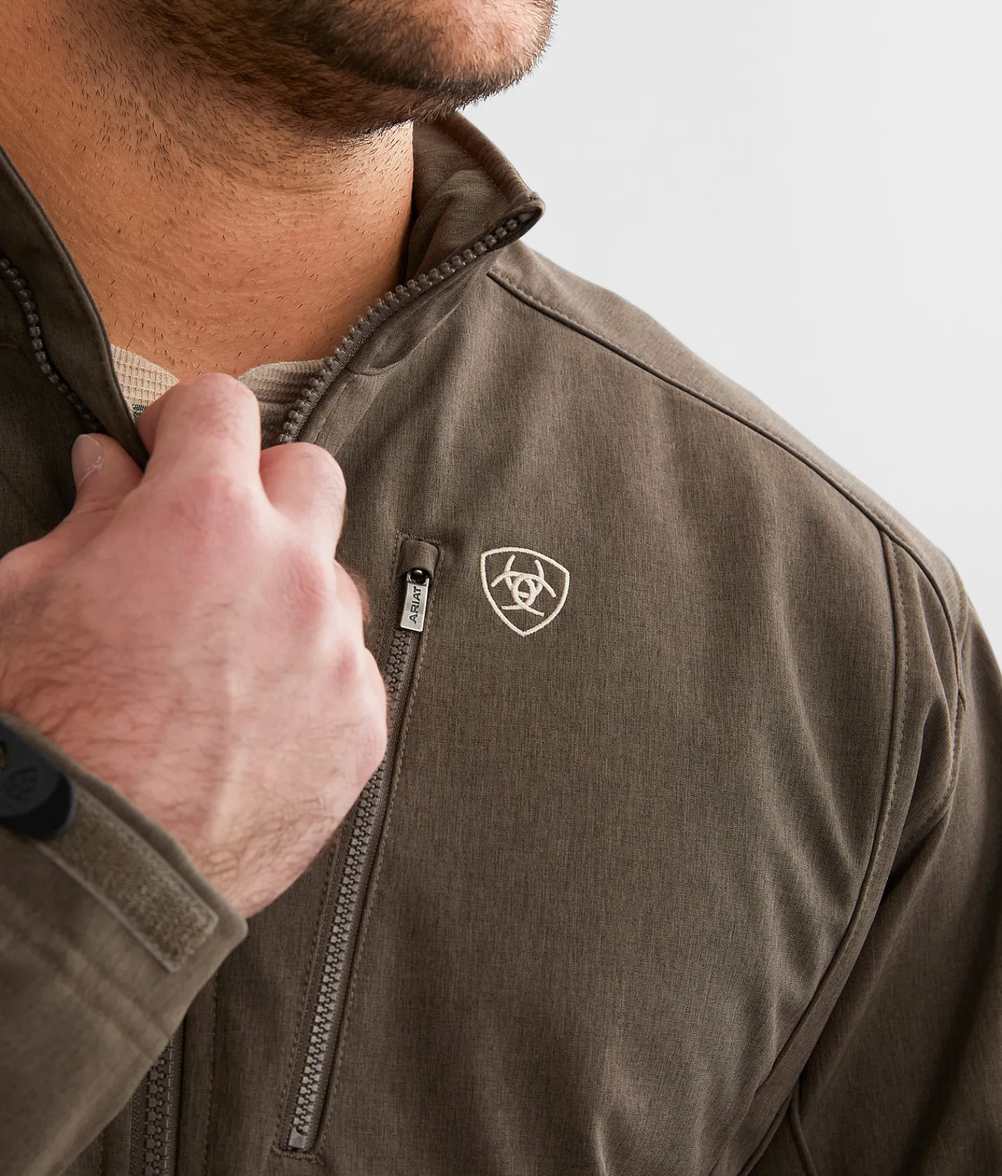 Coats & Jackets | Ariat Logo 2.0 Softshell Jacket Banyan Bark Heather