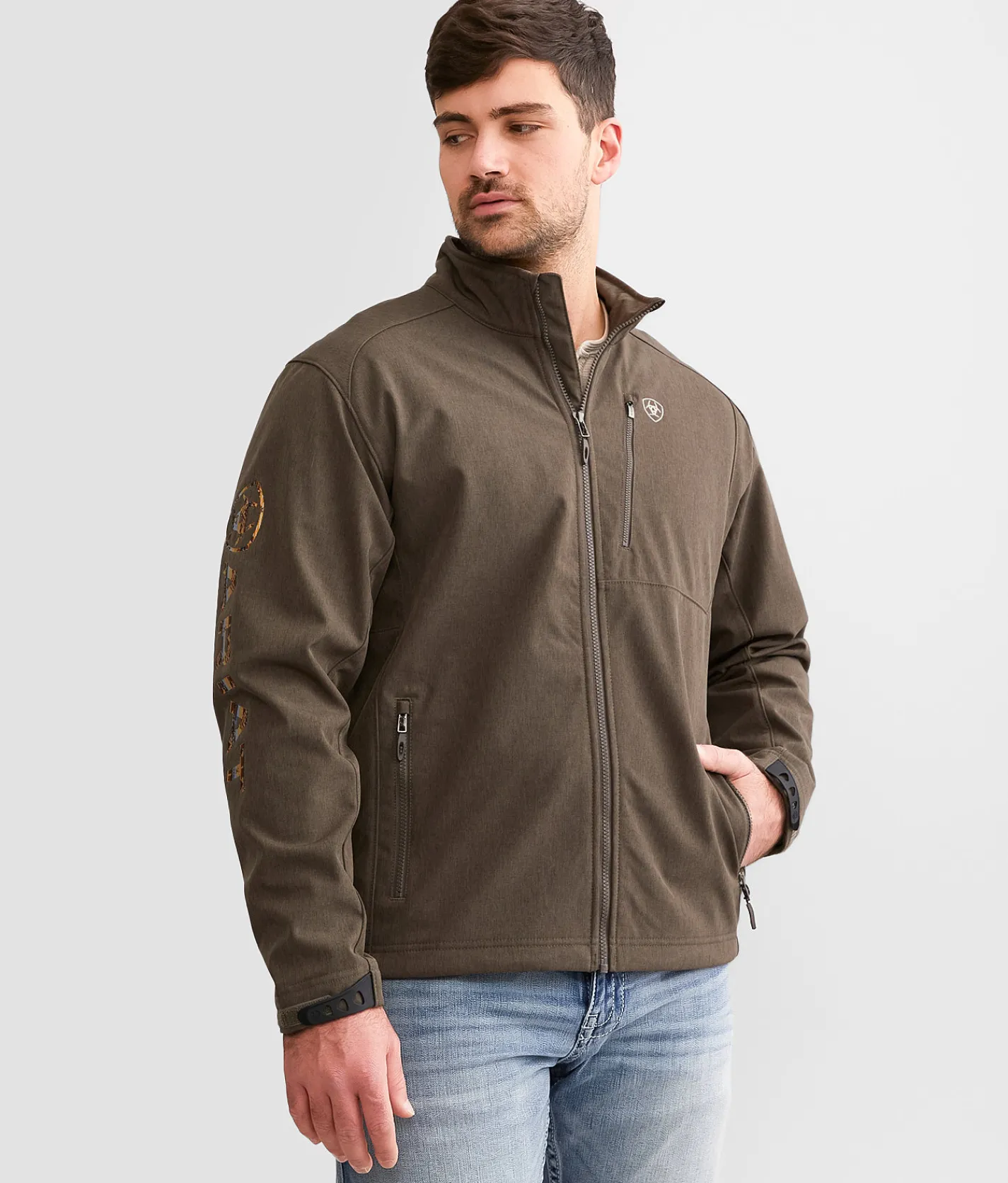 Coats & Jackets | Ariat Logo 2.0 Softshell Jacket Banyan Bark Heather
