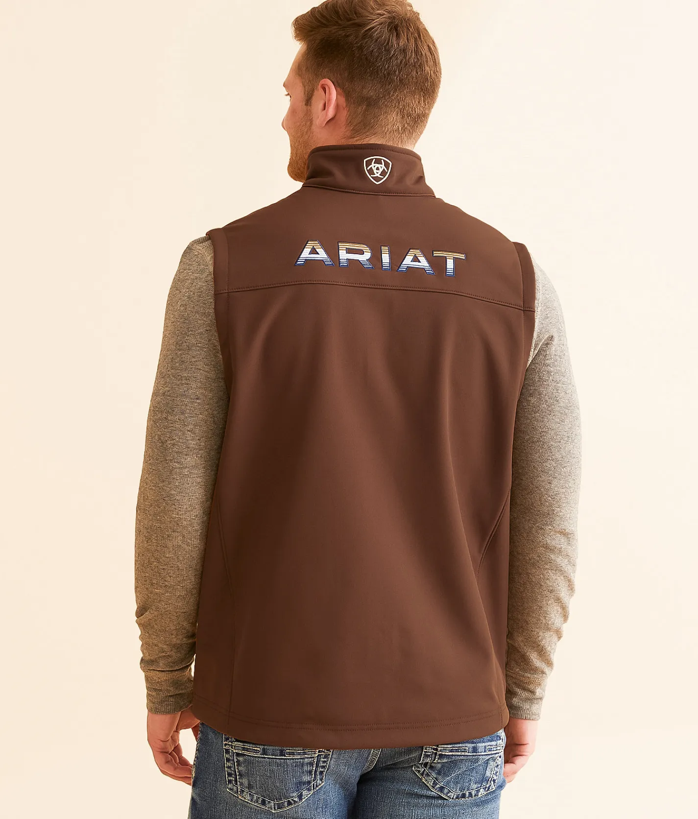 Ariat Logo 2.0 Softshell Vest Shaved Chocolate Discount