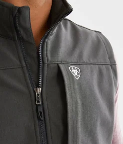 Coats & Jackets | Ariat Logo 2.0 Softshell Vest Charcoal