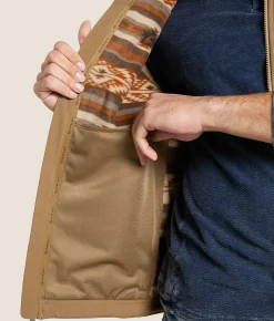 Ariat Logo 2.0 Softshell Vest Malt Ball Discount