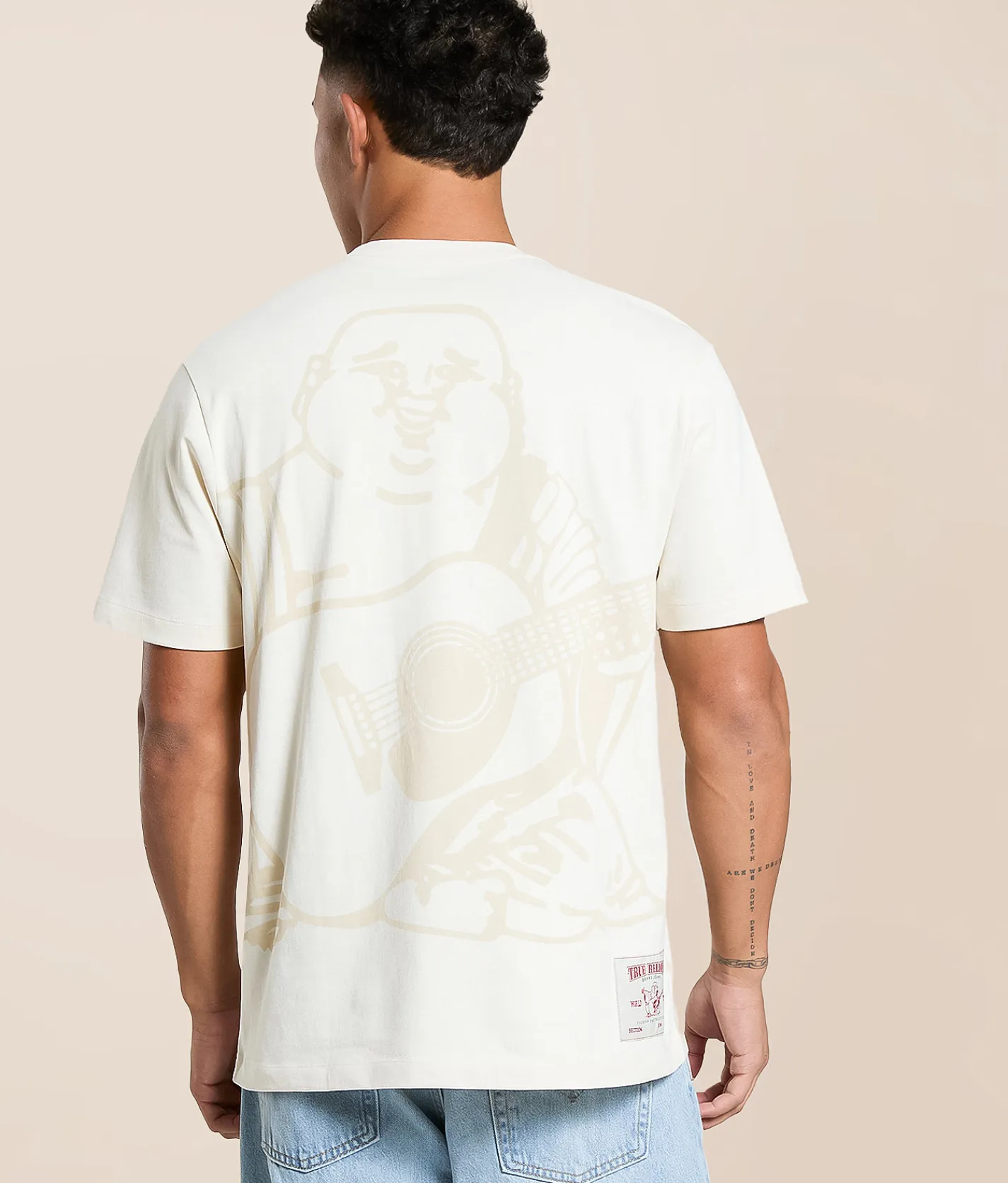 Tops|Graphic T-Shirts | True Religion Logo T-Shirt Jet Black