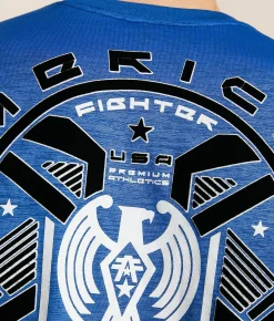 Graphic T-Shirts | American Fighter Lomita T-Shirt Palace Blue Limoges