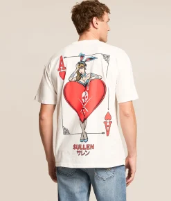 Sullen Lonely Hearts T-Shirt Antique White