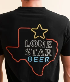 American Needle Lone Star T-Shirt Black Sale
