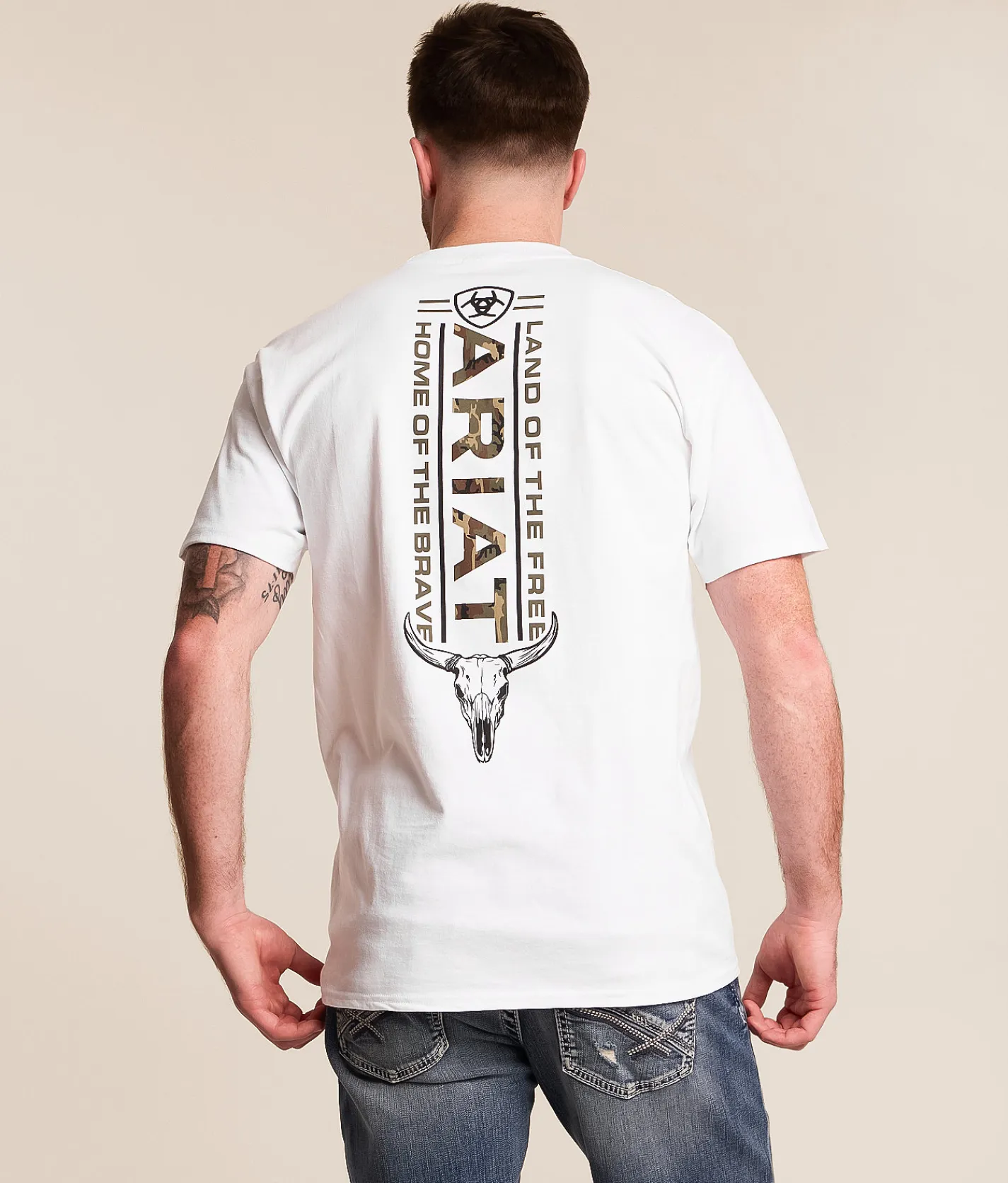 Ariat Longcamo Lock T-Shirt White