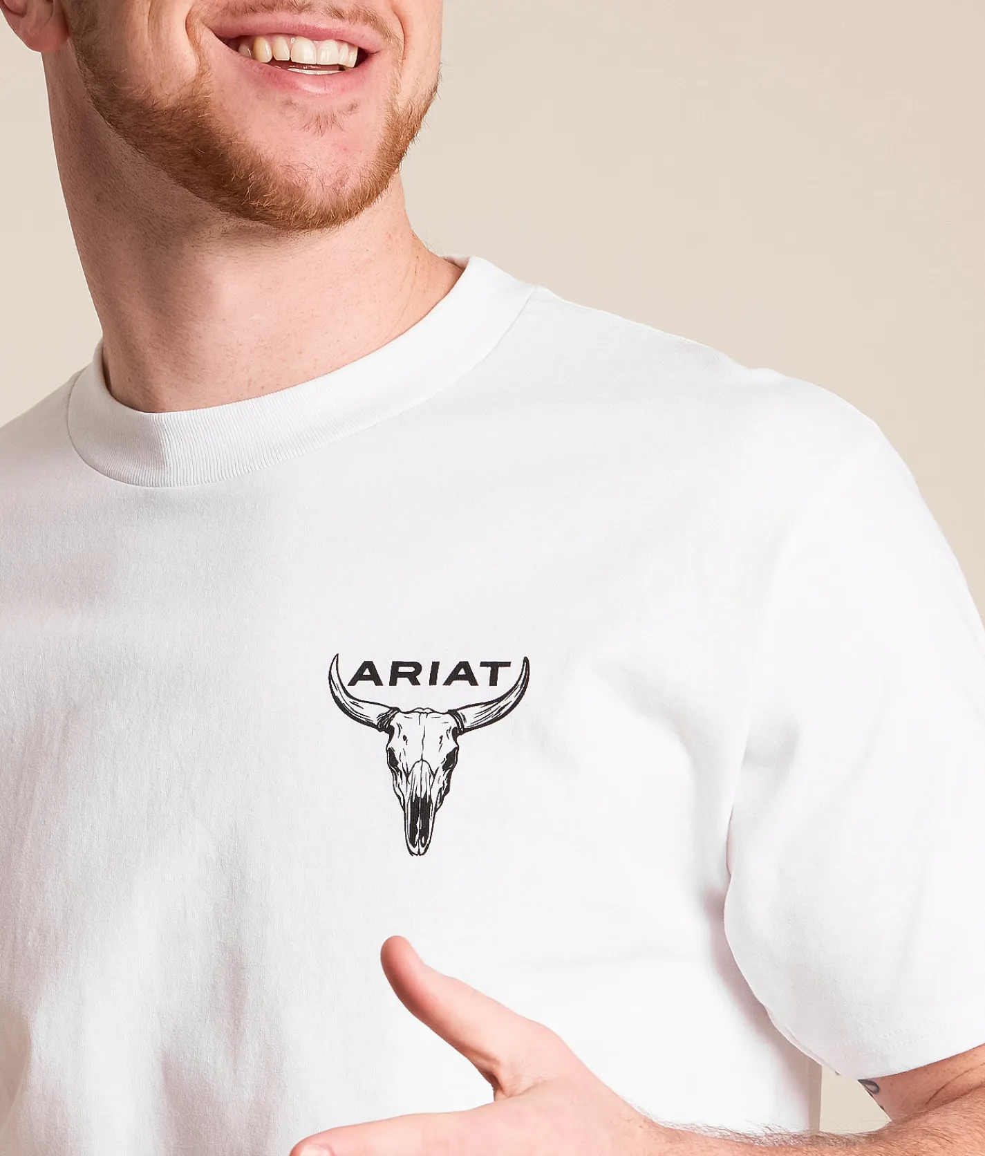 Ariat Longcamo Lock T-Shirt White