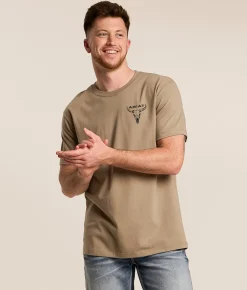 Ariat Long Camo Lock T-Shirt Brindle Online
