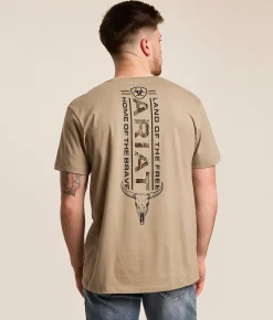 Ariat Long Camo Lock T-Shirt Brindle Online