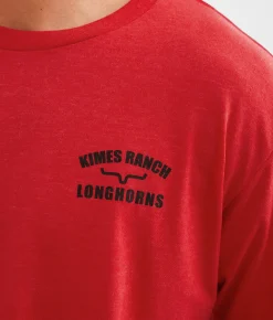Kimes Ranch Longhorns T-Shirt Red Online