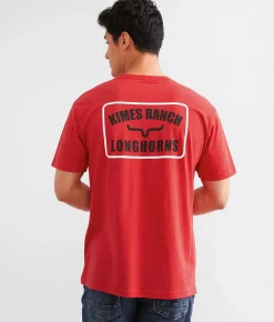 Kimes Ranch Longhorns T-Shirt Red Online