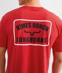 Kimes Ranch Longhorns T-Shirt Red Online