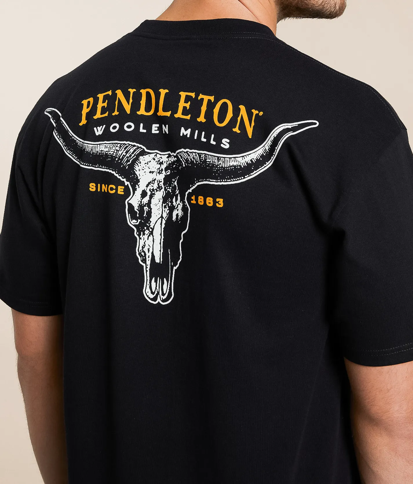 Pendleton Longhorn T-Shirt Java Best