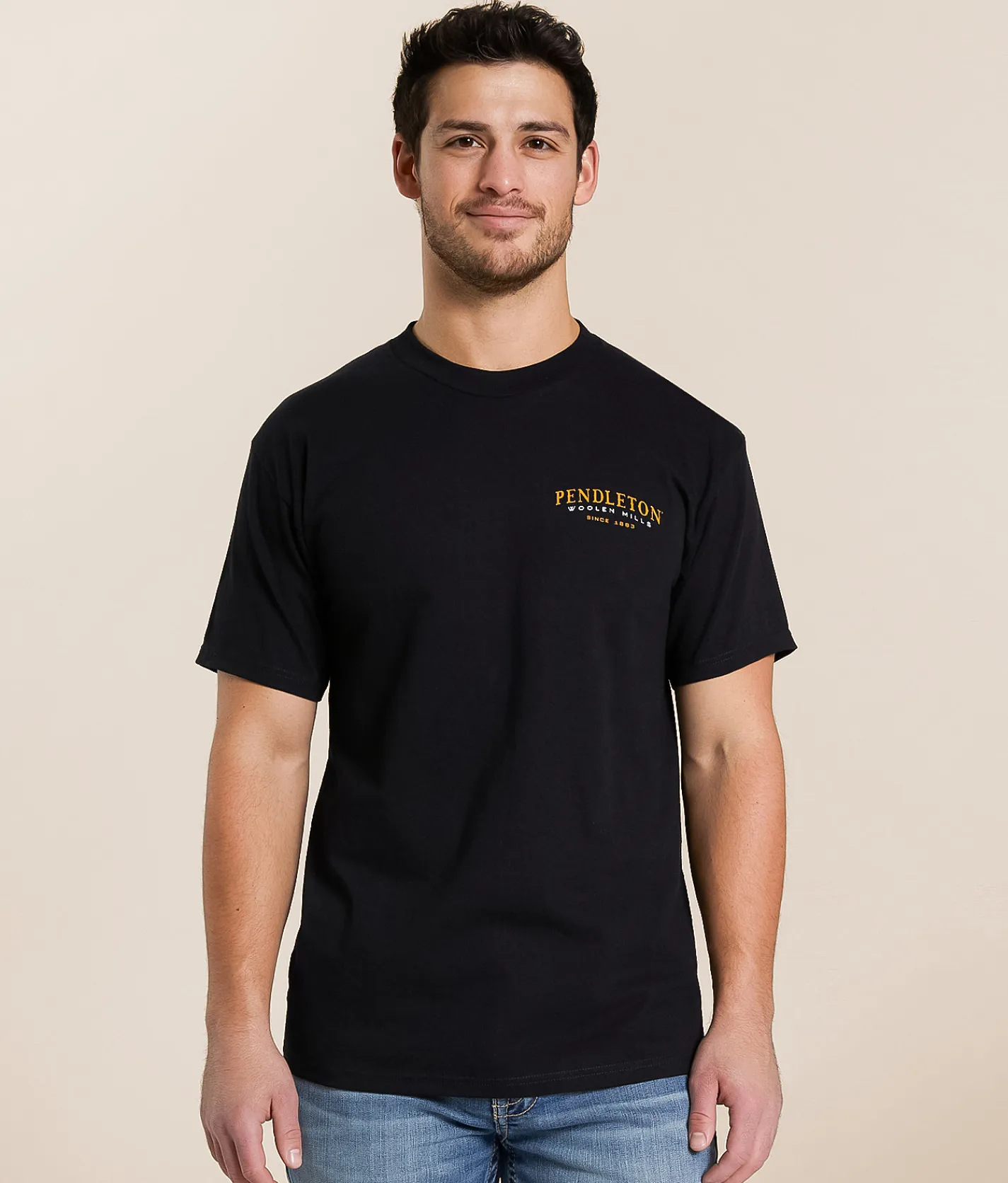 Pendleton Longhorn T-Shirt Java Best