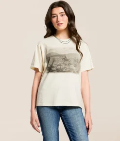 Tops | Wrangler® Long Live Cowboys T-Shirt Whisper White