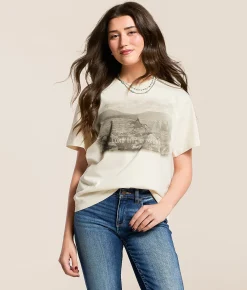 Tops | Wrangler® Long Live Cowboys T-Shirt Whisper White