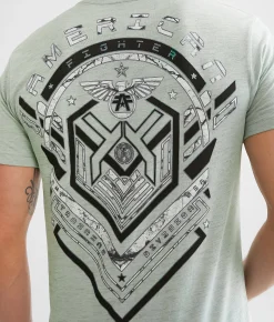 Graphic T-Shirts | American Fighter Longrun T-Shirt Iceberg Green Zephr