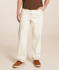 Levi's® 568 Loose Straight Carpenter Jean Undyed Ecru Greige New