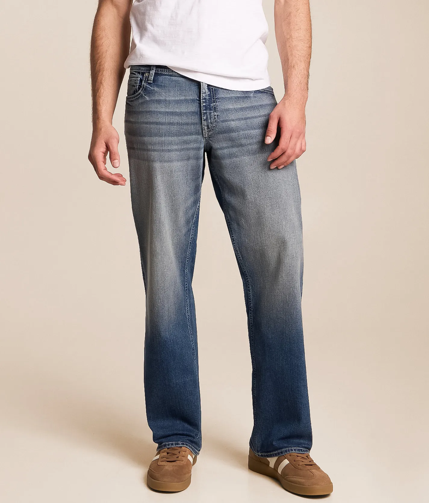 Reclaim Loose Straight Stretch Jean Hugo Clearance
