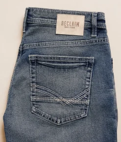 Reclaim Loose Straight Stretch Jean Hugo Clearance