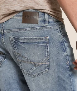 Bottoms|Jeans | Reclaim Loose Straight Stretch Jean Rouen