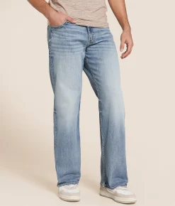 Bottoms|Jeans | Reclaim Loose Straight Stretch Jean Rouen