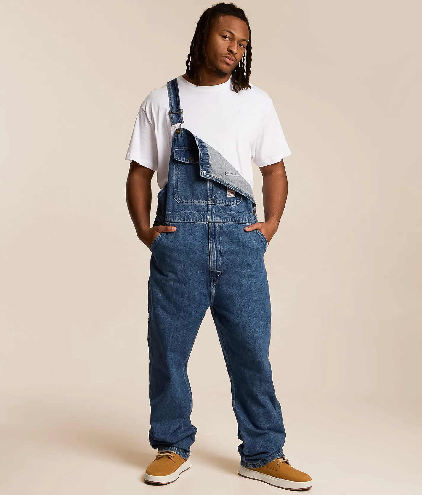 Bottoms|Jeans | Levi's® Loose Workwear Overalls Get Involved