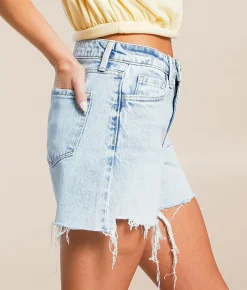 VERVET by Flying Monkey Loretta High Rise Stretch Short Sensible