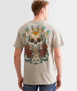 Graphic T-Shirts | Sullen Los Muertos T-Shirt Chateau Grey