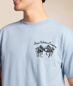 Tops|Graphic T-Shirts | Seager Los Rios T-Shirt Arctic