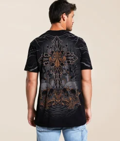 Affliction Lost Martyr T-Shirt Black New