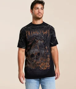 Affliction Lost Martyr T-Shirt Black New