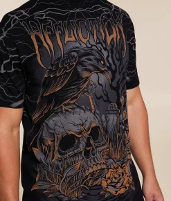 Affliction Lost Martyr T-Shirt Black New