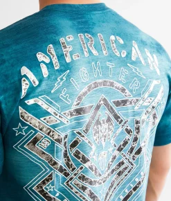 Graphic T-Shirts | American Fighter Lost Springs T-Shirt Shade Colonial Blue