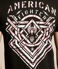 Tops|Graphic T-Shirts | American Fighter Lost Springs T-Shirt Black