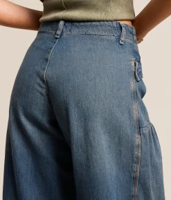 Free People Lotus Wide Leg Jean Juno Hot