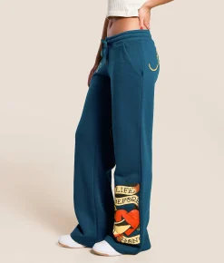 Ed Hardy Love Kills Slowly Sweatpant Sapphire Sale