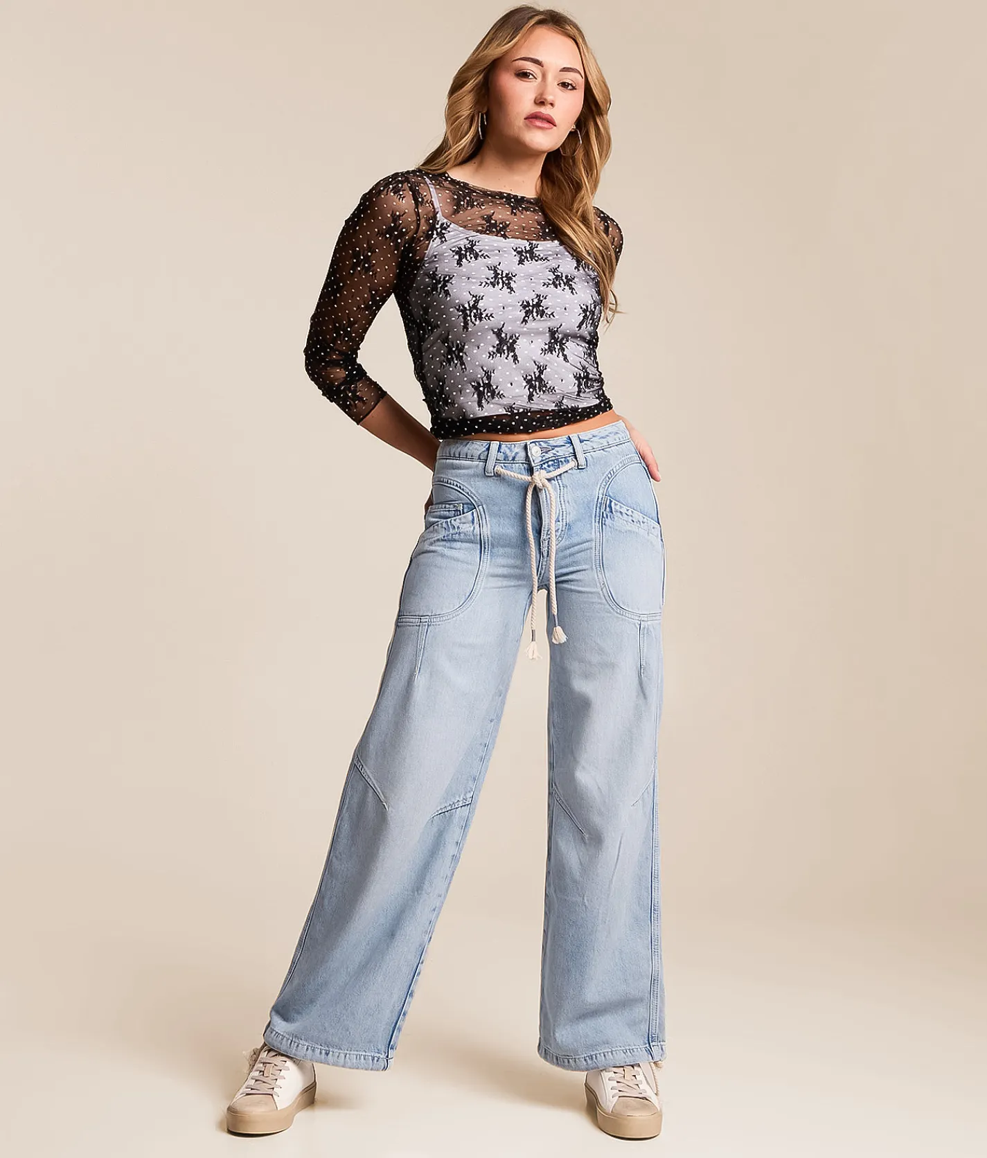 Jeans|Bottoms | Free People Love Language Pull On Jean No Drama