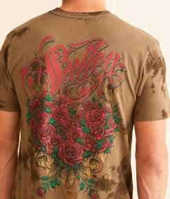Graphic T-Shirts | Sullen Love Me Not T-Shirt Dk Timberwolf Cryst Wash