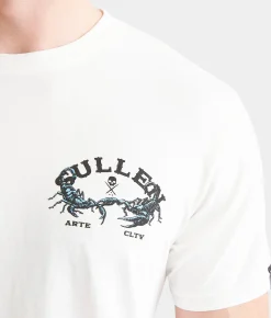 Graphic T-Shirts | Sullen Low Lands T-Shirt Antique White