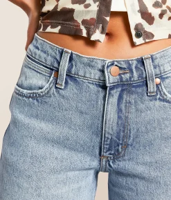 Wrangler® Low Rise Baggy Stretch Jean Blue Spruce Discount
