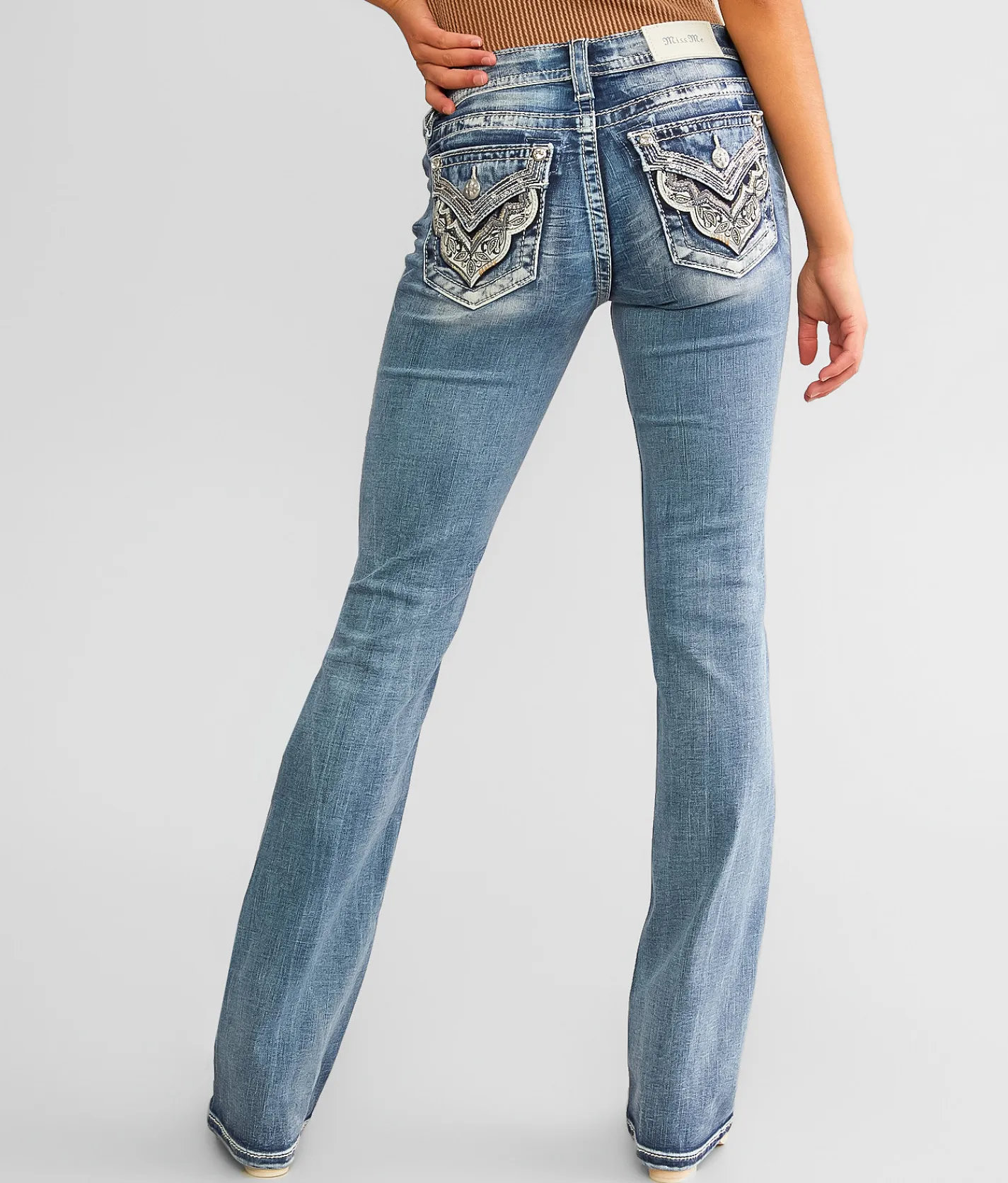 Jeans|Bottoms | Miss Me Low Rise Boot Stretch Jean K1326