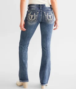 Jeans|Bottoms | Miss Me Low Rise Boot Stretch Jean M860