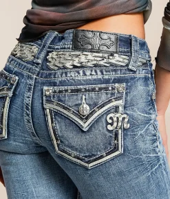 Jeans|Bottoms | Miss Me Low Rise Boot Stretch Jean M383