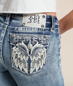 Miss Me Low Rise Boot Stretch Jean L268