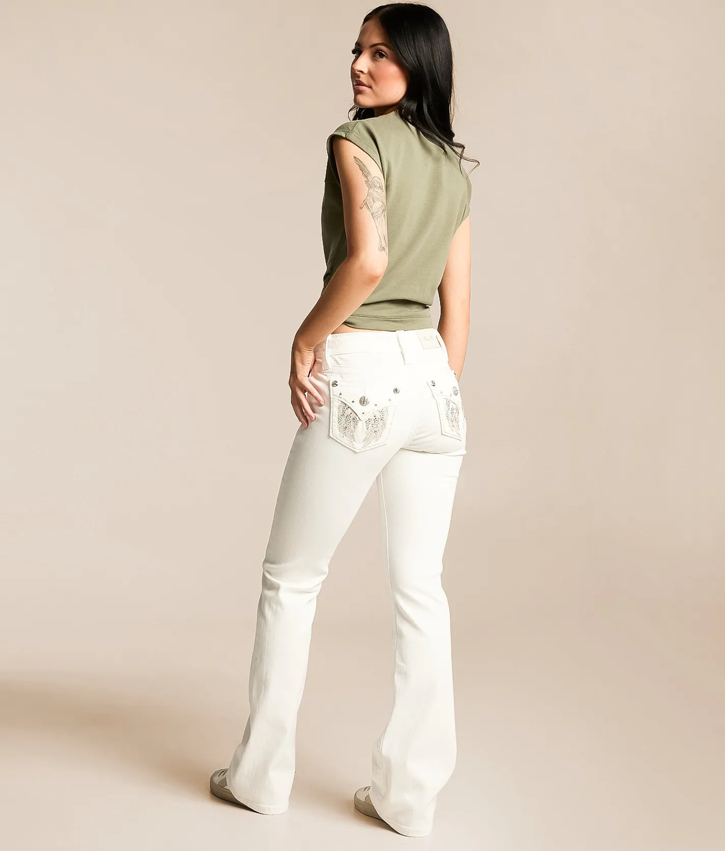 Jeans | Miss Me Low Rise Boot Stretch Jean W01